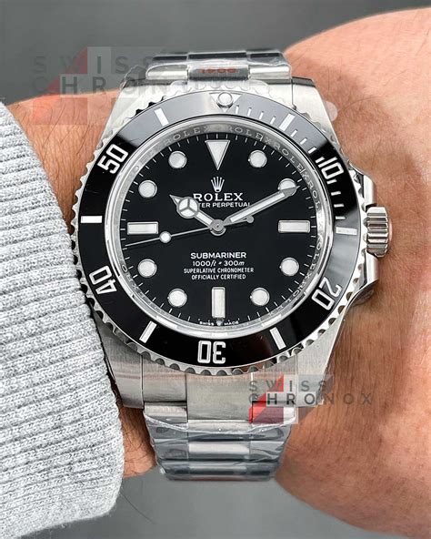 rolex black submariner no date|2023 submariner 41mm no date.